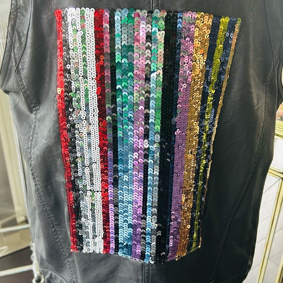 Sunset and Spring oversized vest MINT - Picture 8 of 8